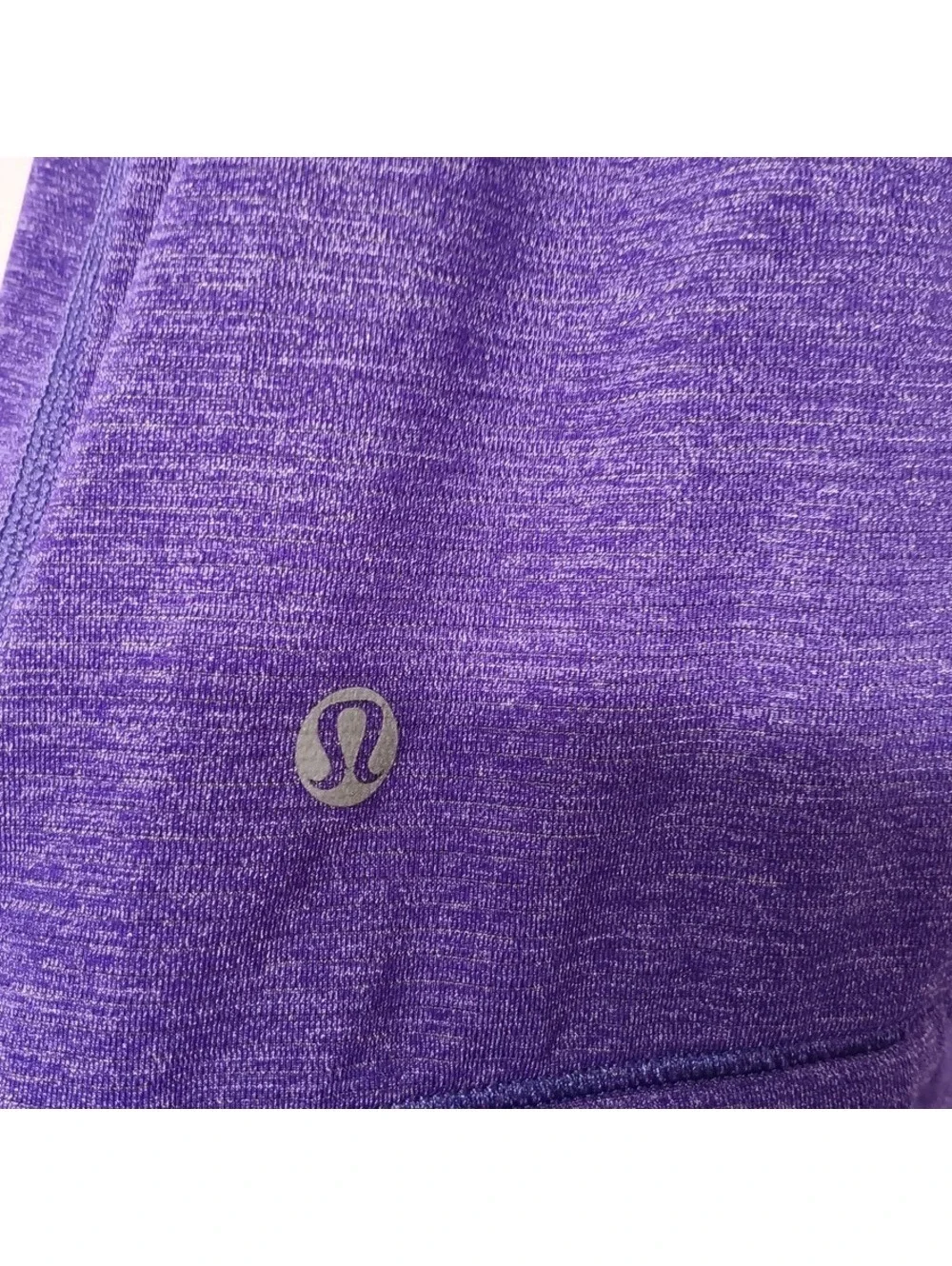 Lululemon Women's Heathered Bruised Berry Rest Less Racerback Tank Top Size 4